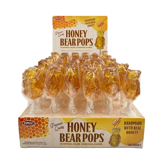 Espeez Honey Bear Pops 48ct
