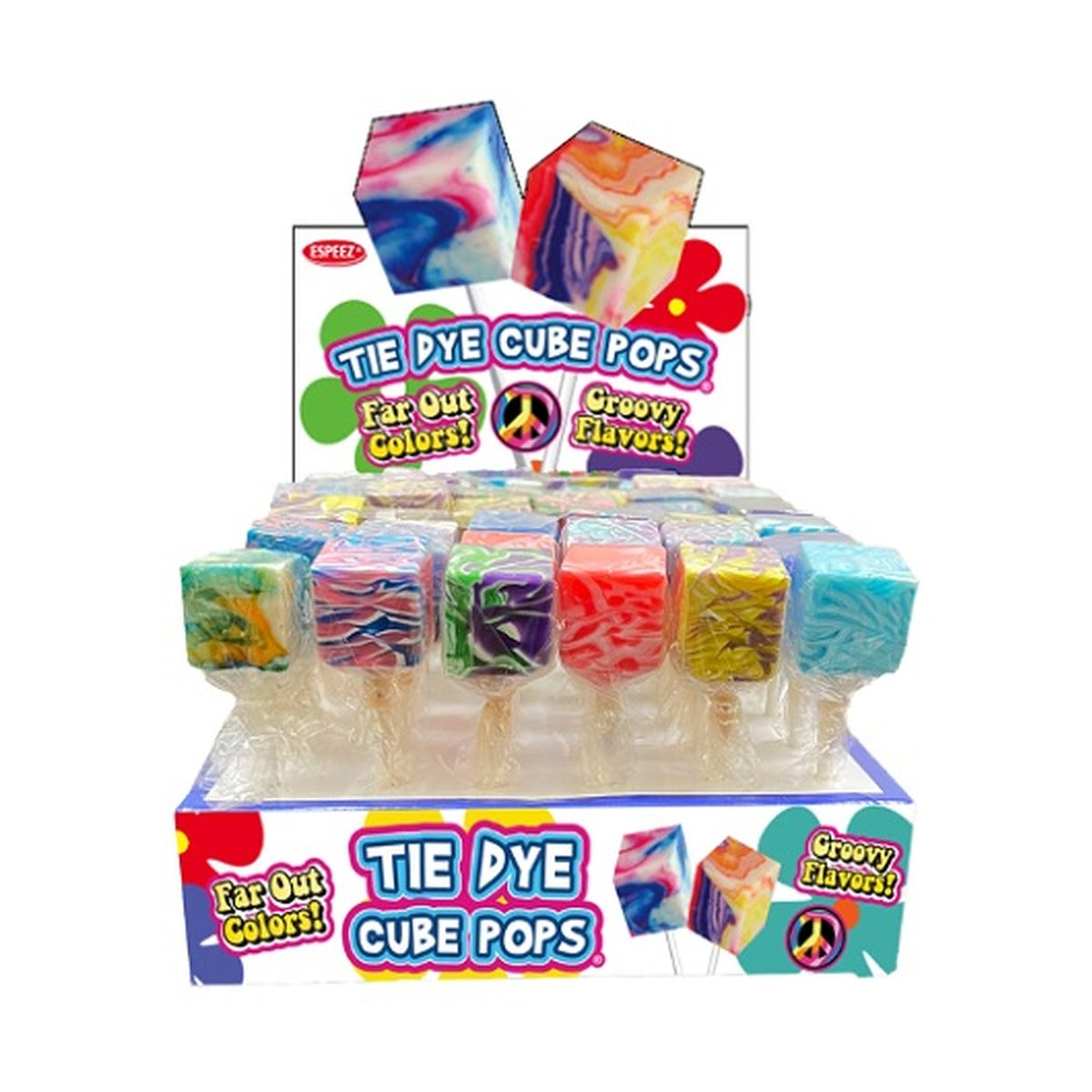 Espeez Tie Dye Cube Pops