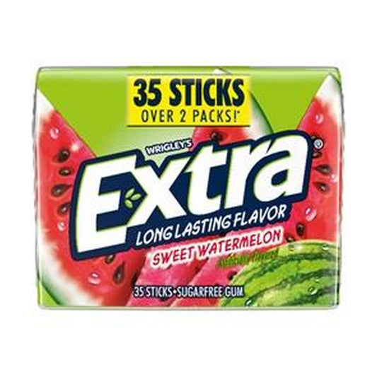 Extra Sweet Watermelon Sugar-Free Gum 35-Stick Packs