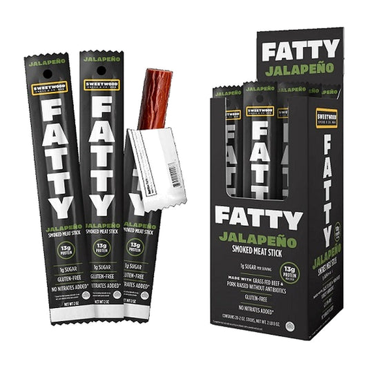 Fatty Meat Stick Jalapeno 2oz pack — full package