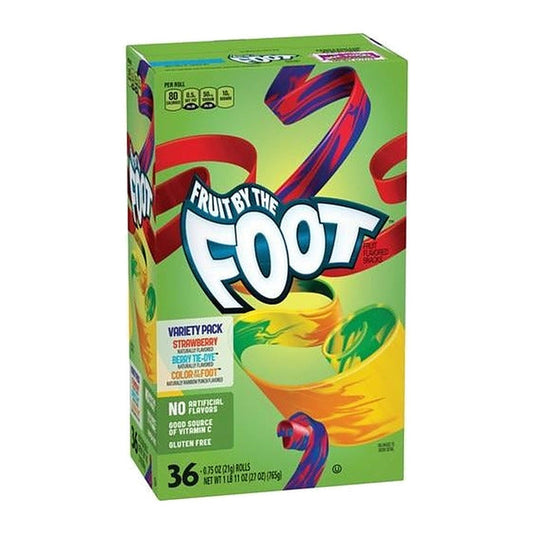 Fruit by the Foot Variety Pack 0.75oz pack — full package