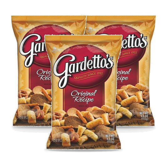 Gardetto's Original Recipe Snack Mix 5.5oz 3-Pack