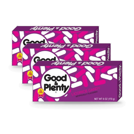 Good & Plenty Good and Plenty 6oz Theater Box 3-Pack