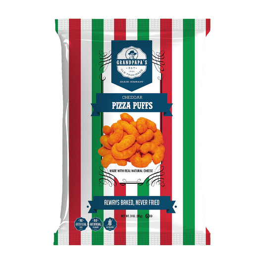 Grandpapa's Pizza Cheddar Puffs 3oz