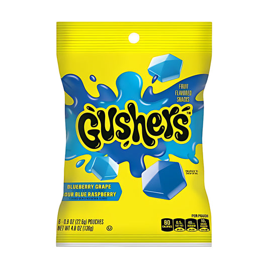 Gushers All Blue 4.8oz Peg Bag