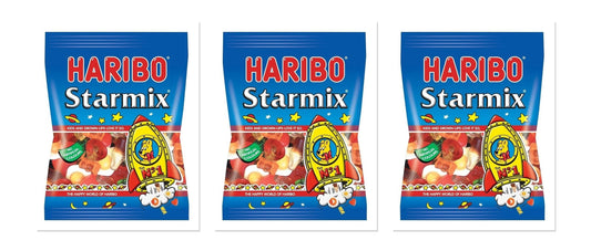 Haribo Starmix 5oz Peg Bag 3-Pack