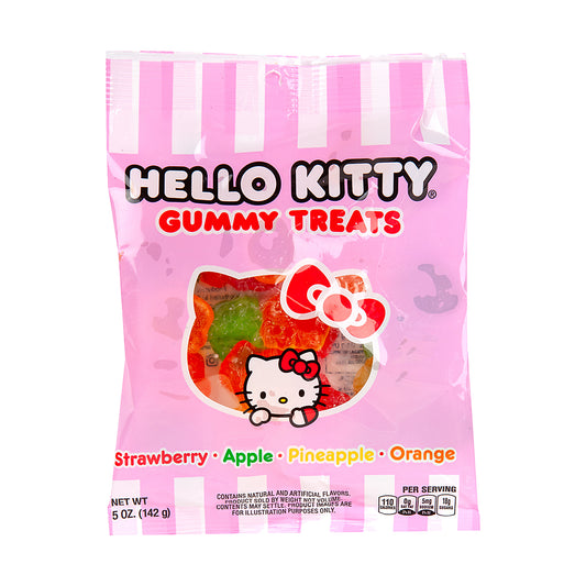 Hello Kitty Gummy Treats 5oz Peg Bag single