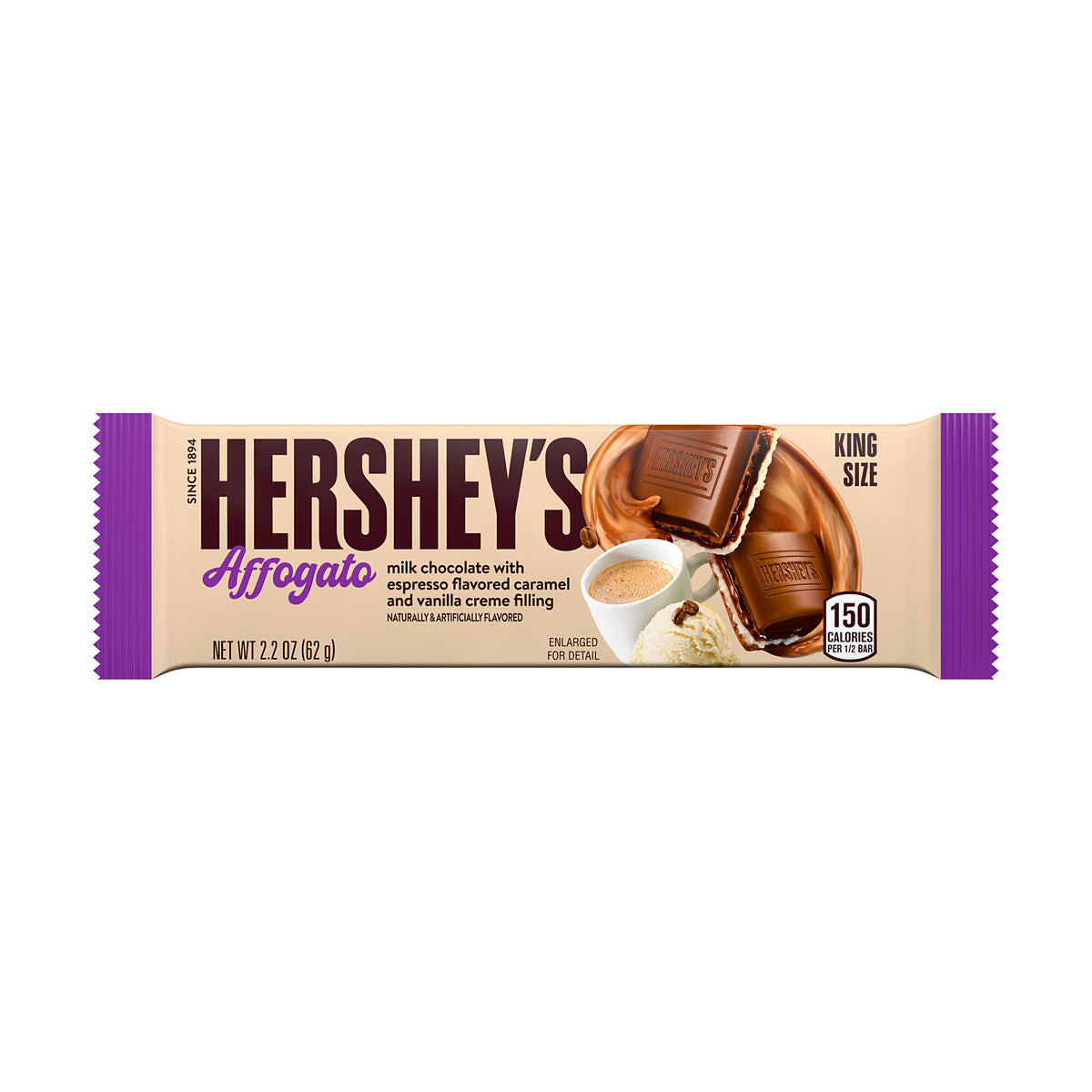 Hershey's Affogato King Size 2.2oz single