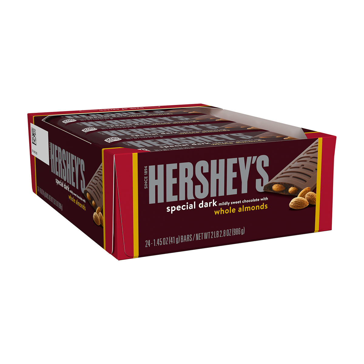 Hershey's Special Dark Almond Bar 1.45oz box
