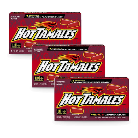Hot Tamales Theater Box 4.25OZ 3-Pack