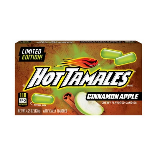 Hot Tamales Cinnamon Apple 4.25oz Theater Boxes