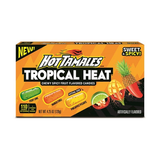Hot Tamales Tropical Heat 4.25oz Theater Boxes