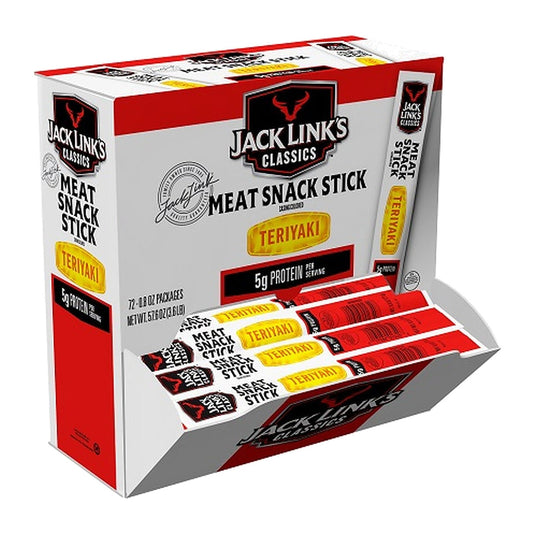 Jack Link's Classics .8oz Gravity Feed Teriyaki Stick pack — full package