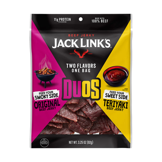 Jack Link's Duos Original & Teriyaki 3.25oz single