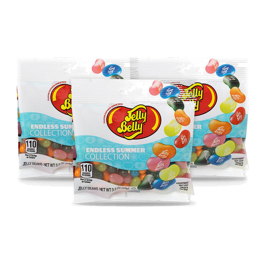 Jelly Belly Endless Summer Kids Mix 3.5oz Peg Bag 3-Pack