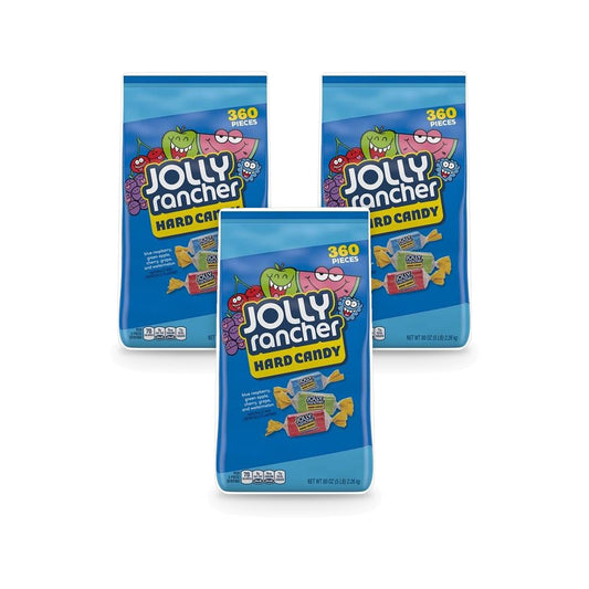 Jolly Rancher Assorted Hard Candy 5lb Bulk Bags 3-Pack