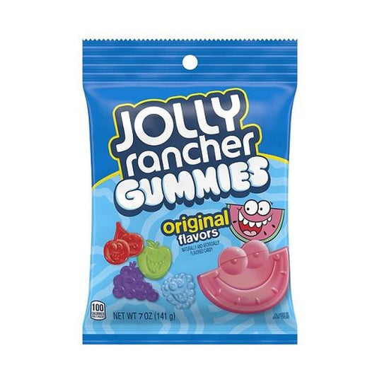 Jolly Rancher Gummies Original 7oz Peg Bags