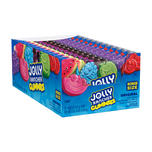 Jolly Rancher Gummies Original King Size 4.02oz