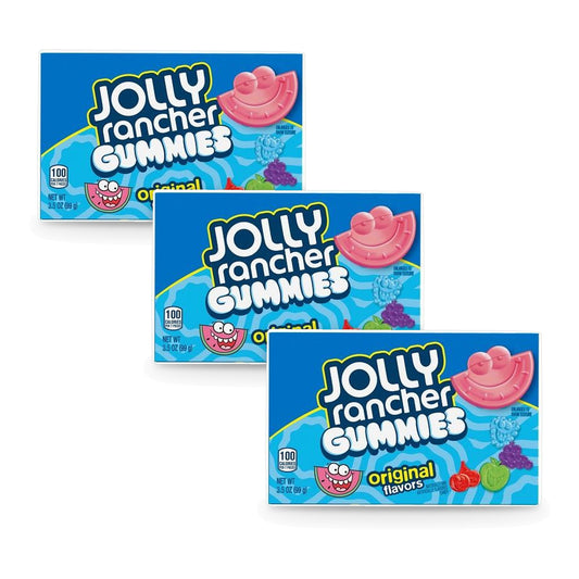 Jolly Rancher Original Gummies 3.5oz Theater Boxes 3-Pack