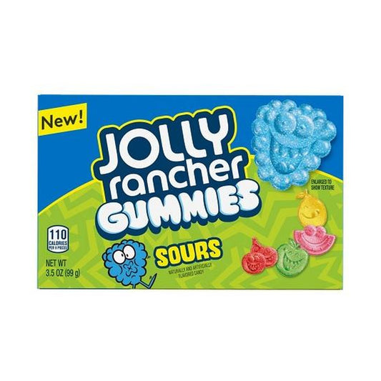 Jolly Rancher Sour Gummies 3.5oz Theater Boxes