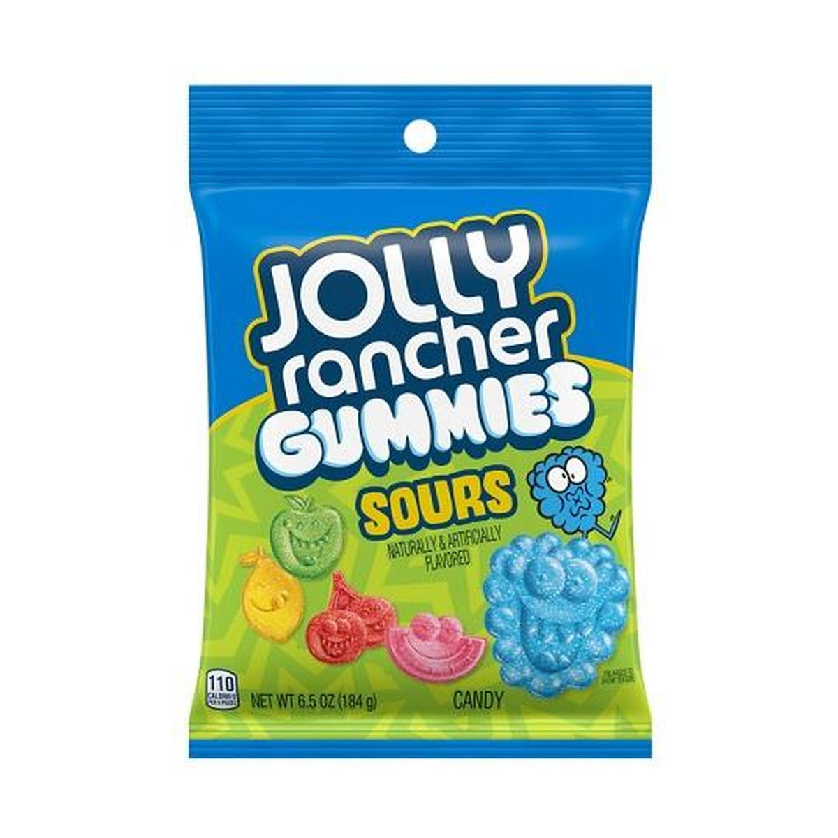 Jolly Rancher Sour Gummies 6.5oz Peg Bags