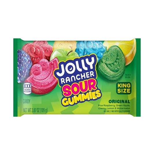 Jolly Rancher Sour Gummies King Size 3.87oz Bags