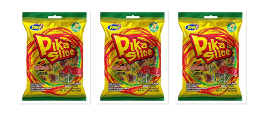 Jovy Pika Slice Lollipop Watermelon 5.29oz 3-Pack