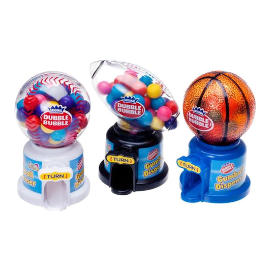 Kidsmania Dubble Bubble Hot Sport Balls Gumball Dispenser 1.41oz