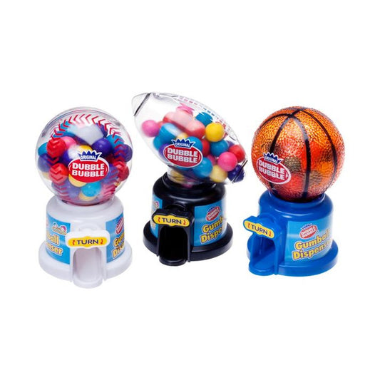 Kidsmania Dubble Bubble Hot Sport Balls Gumball Dispenser 1.41oz