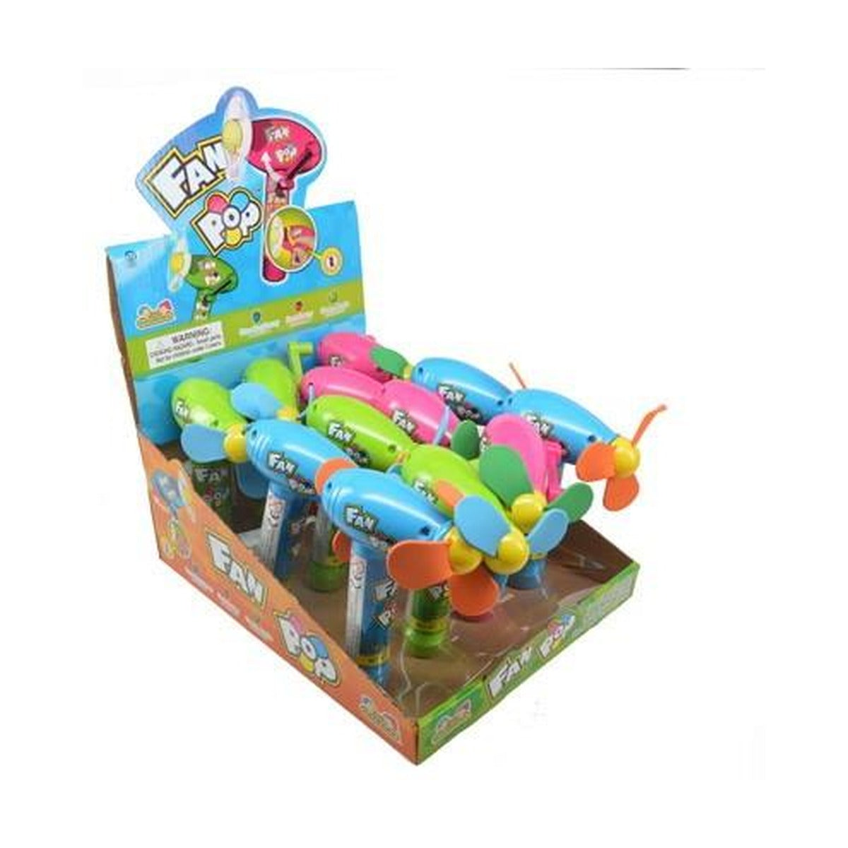 Kidsmania Fan Pop Candy 0.39oz