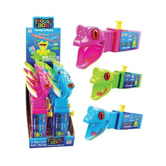 Kidsmania Froggy Chomp Candy Lollipop 0.60oz