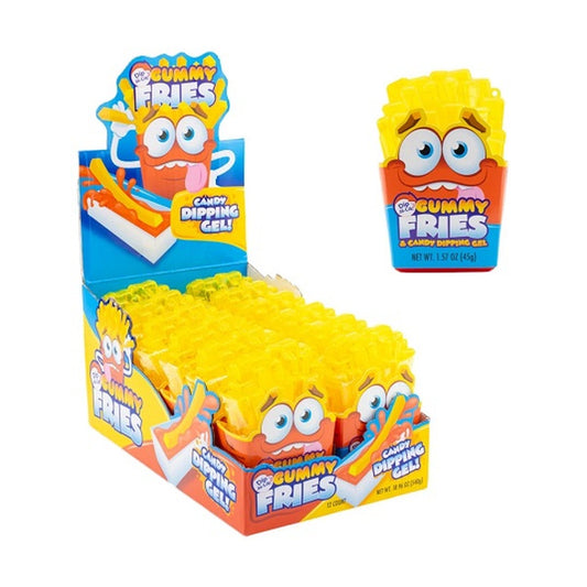 Kidsmania Gummy Fries Candy Dip-N-Lik 1.57oz