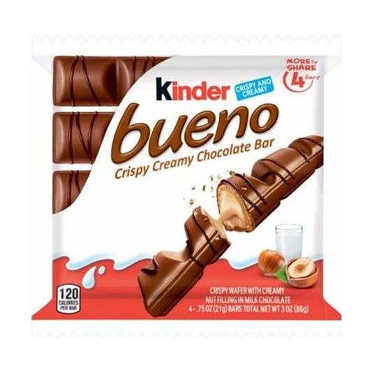 Kinder Bueno Chocolate Bar King Size 3oz