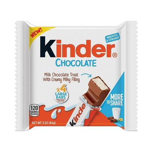 Kinder Chocolate Bar King Size 3oz