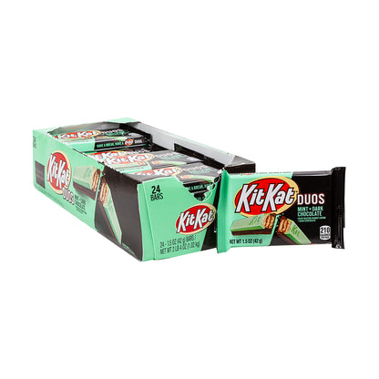 Kit Kat Duos Dark Chocolate Mint 1.5oz box