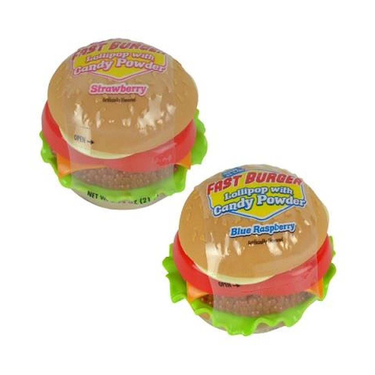 Koko's Fast Burger Lollipop with Powder 0.74oz