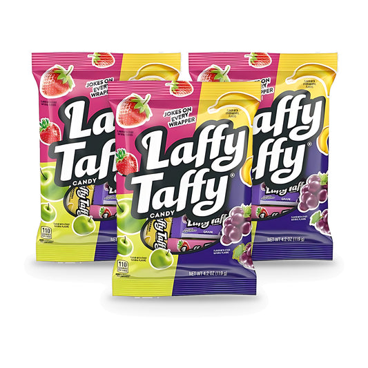 Laffy Taffy Peg Bag 4.2oz 3-Pack