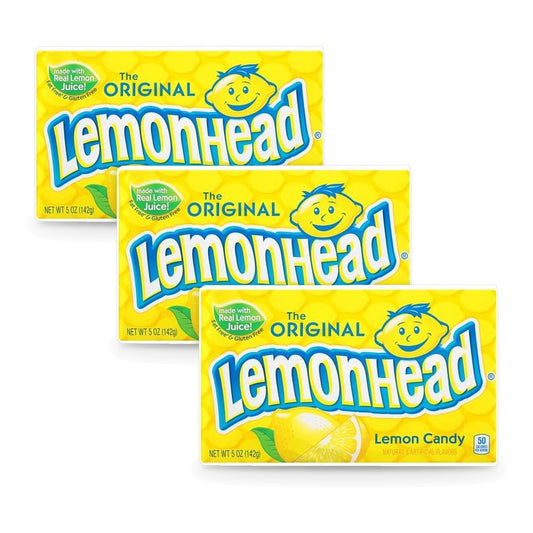 Lemonhead 5oz Theater Box 3-Pack