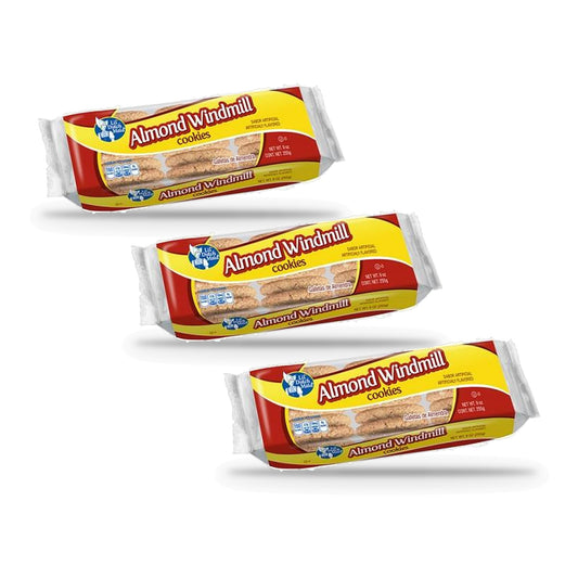 Lil' Dutch Maid Almond Windmill Cookies 9oz 3-Pack