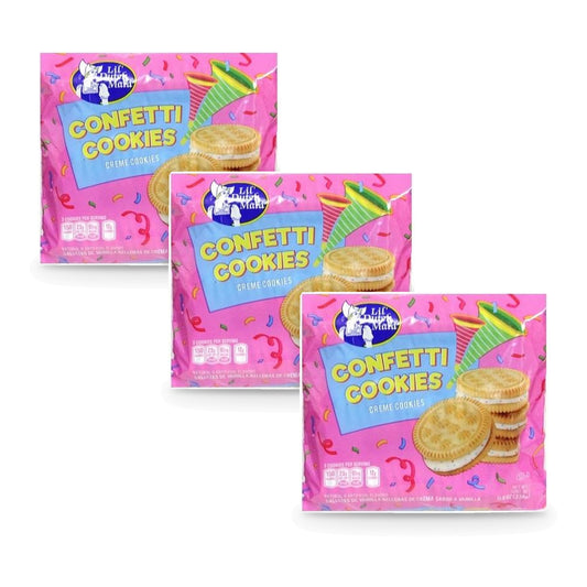 Lil' Dutch Maid Confetti Creme Cookies 11.8oz 3-Pack