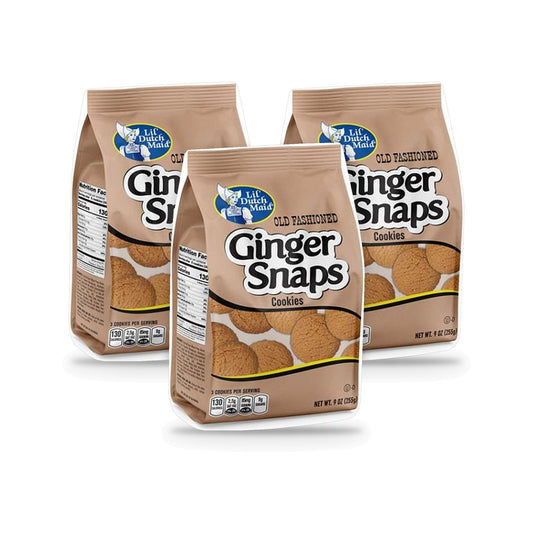Lil' Dutch Maid Ginger Snaps 9oz 3-Pack