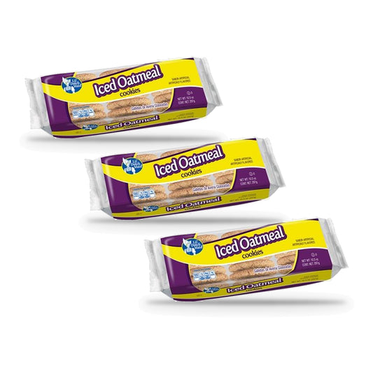 Lil' Dutch Maid Iced Oatmeal Cookies 10.5oz 3-Pack