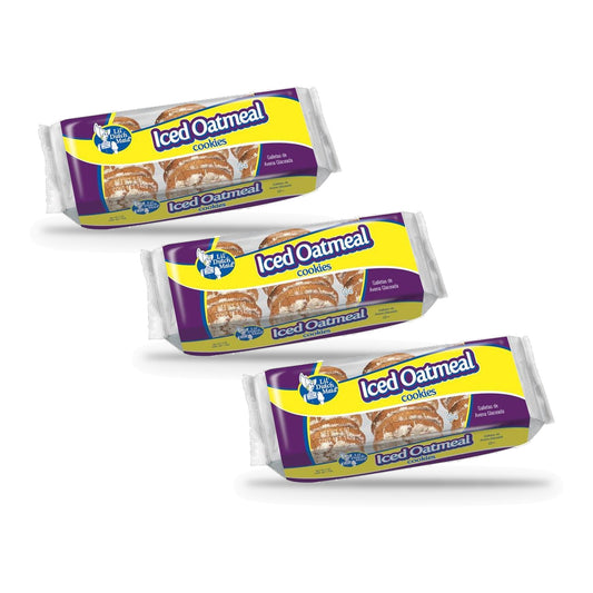 Lil' Dutch Maid Iced Oatmeal Cookies 5oz 3-Pack