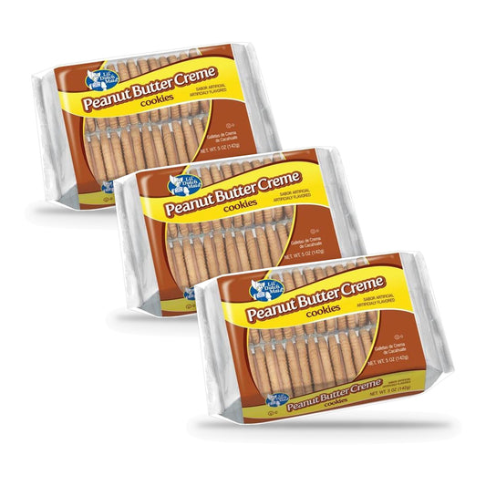 Lil' Dutch Maid Peanut Butter Creme Cookies 5oz 3-Pack