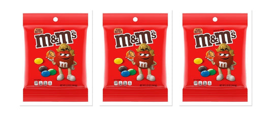 M&M's Peanut Butter 5.1oz Peg Bag 3-Pack