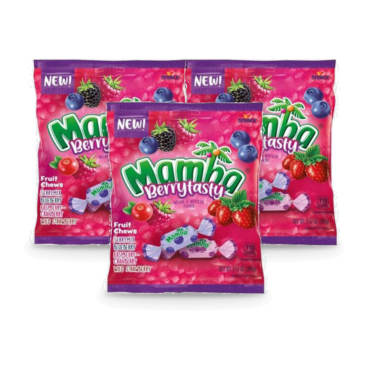 Mamba BerryTasty 3.53oz Peg Bag 3-Pack