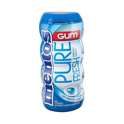 Mentos Pure Fresh Fresh Mint Sugar-Free Gum 15pc Bottles (1.06oz)