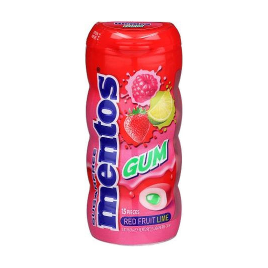 Mentos Pure Fresh Red Fruit Sugar-Free Gum 15pc Bottles (1.06oz)