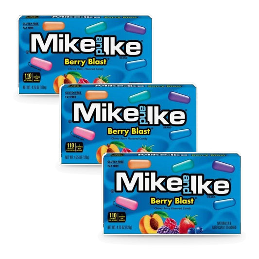 Mike and Ike BERRY BLAST 4.25OZ Theater Box 3-Pack