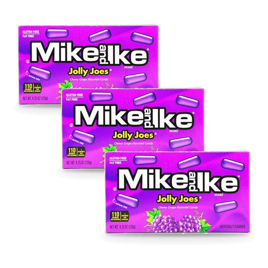 Mike and Ike JOLLY JOES 4.25OZ Theater Box 3-Pack